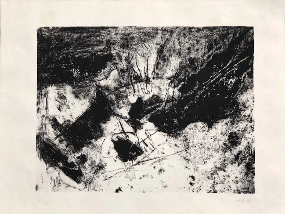 Aguafuerte Afro - Sin titulo