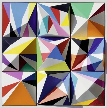 Litografía Agam - Andromedar IV