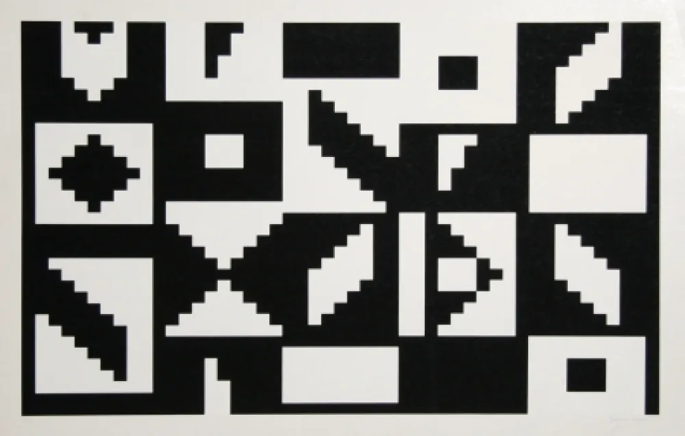 Serigrafía Agam - Colors of Love