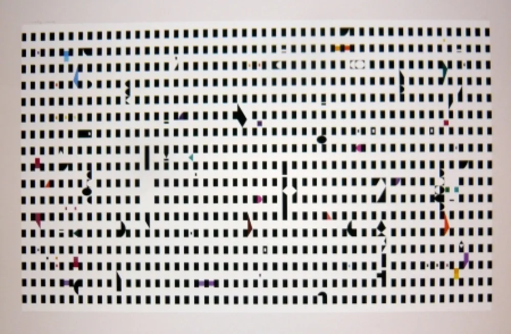 Serigrafía Agam - Composition 1