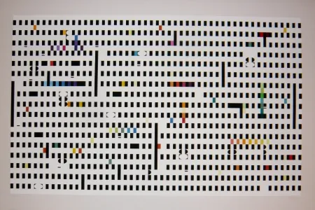 Serigrafía Agam - Composition 2