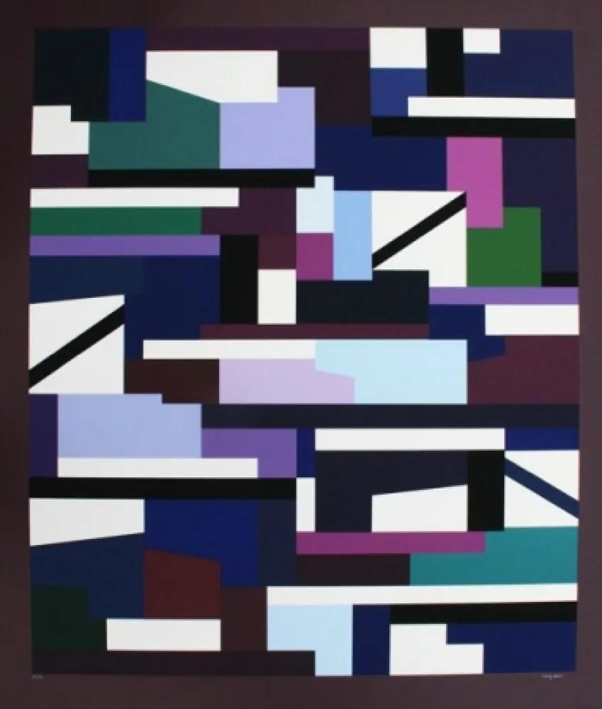 Serigrafía Agam - Composition cinétique