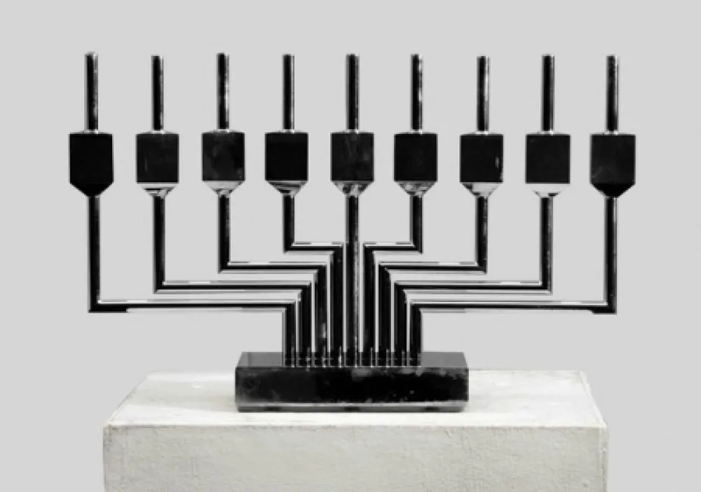 Litografía Agam - Dradle Chanuka Candlelight, 1979