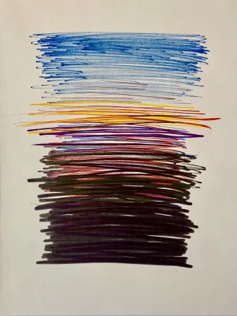 Litografía Agam - Lithographie originale 