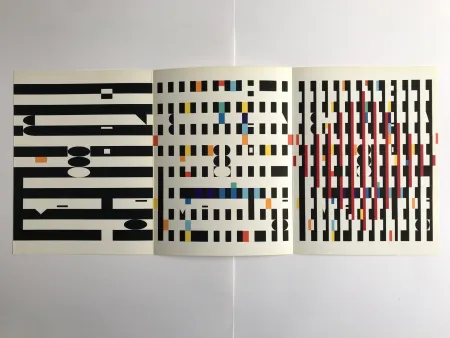 Serigrafía Agam - Progression (composition cinétique)