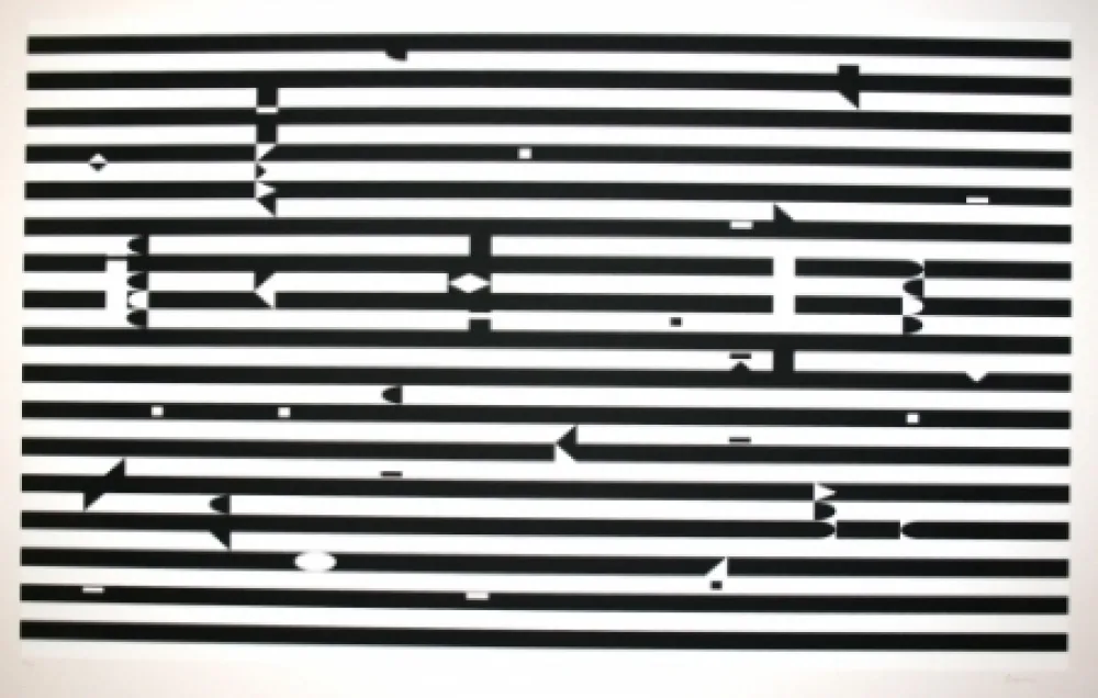 Serigrafía Agam - SANS TITRE