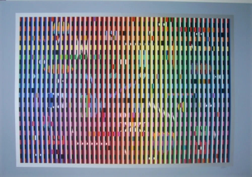 Serigrafía Agam - Sans titre