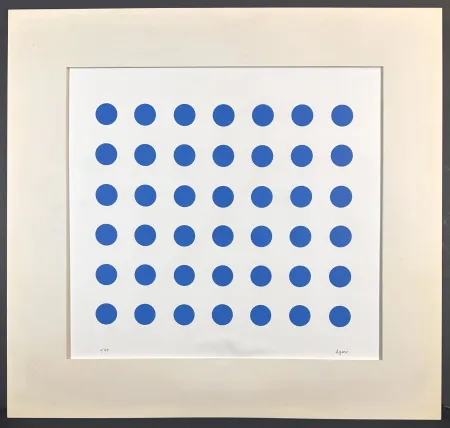 Litografía Agam - Transformable Dialogue #1