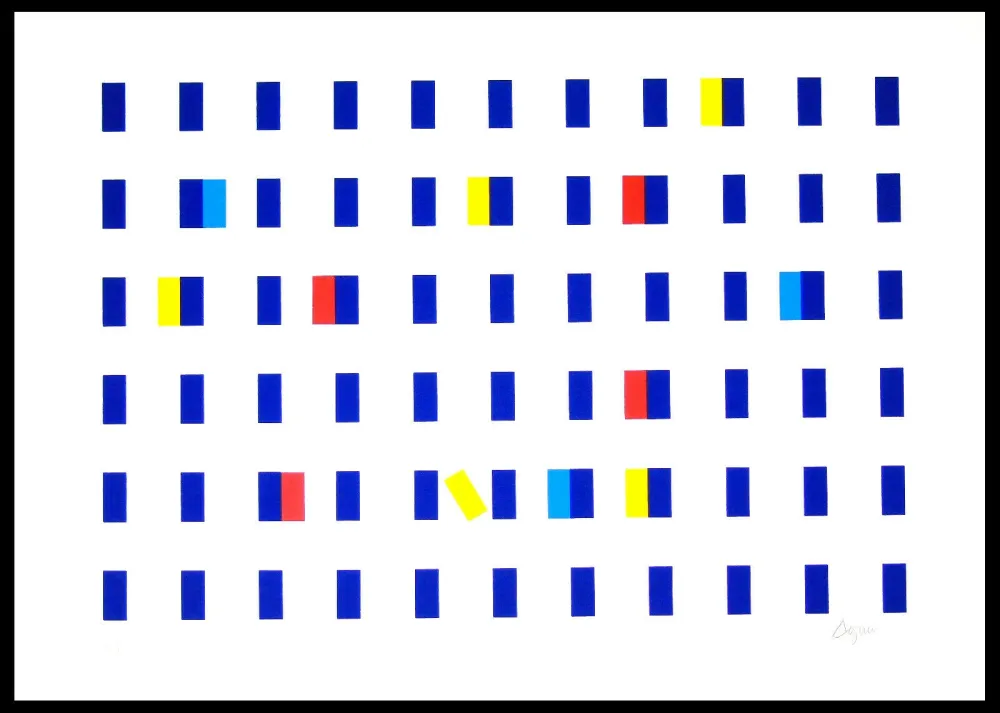 Serigrafía Agam - Untitled