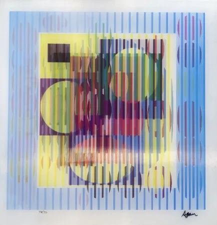 Múltiple Agam - Yellow Haze, from The Evolution Suite I, C