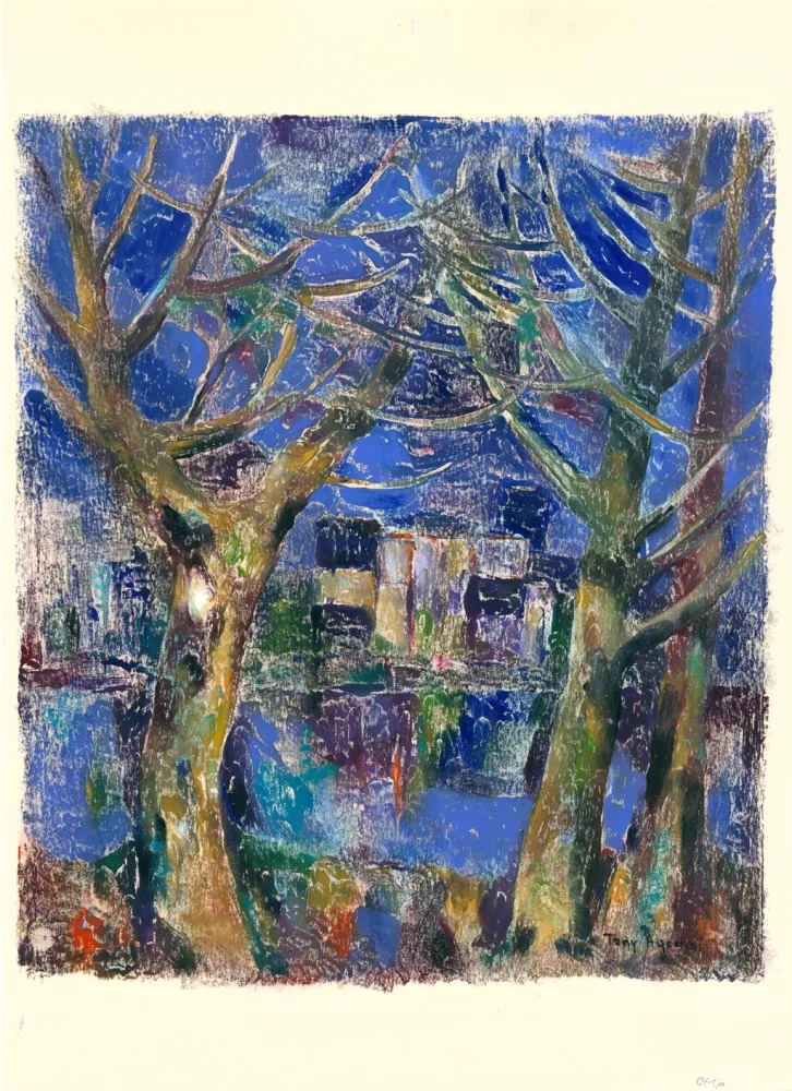 Monotipo Agostini  - Paysage