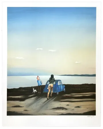 Litografía Ahlberg - Morning as Broken