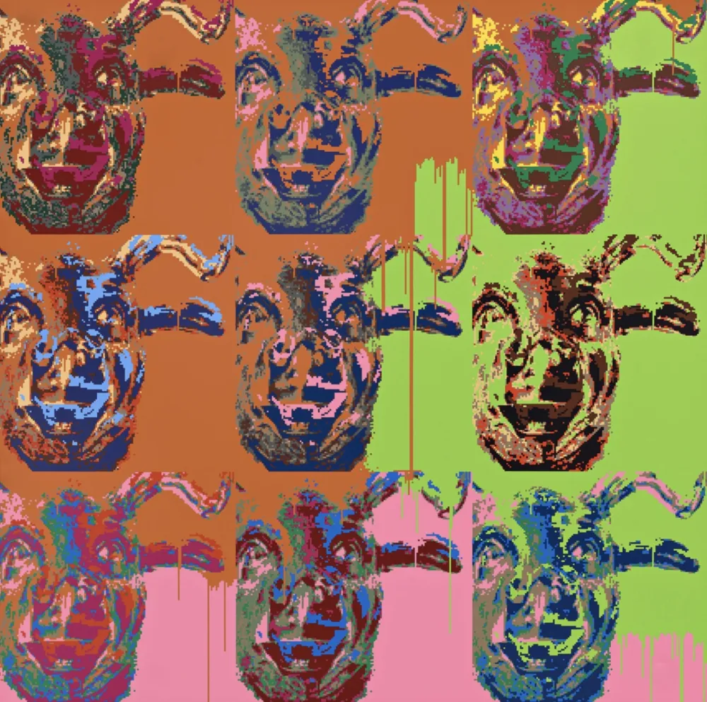 Serigrafía Ai - Year of the Ox