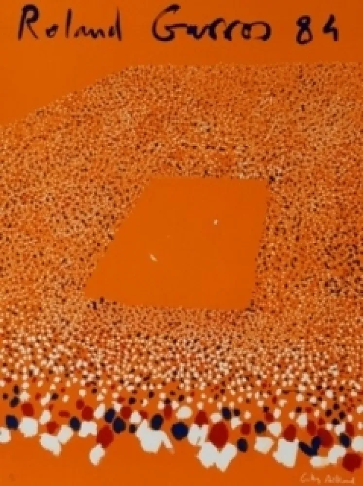 Litografía Aillaud - Roland Garros 84