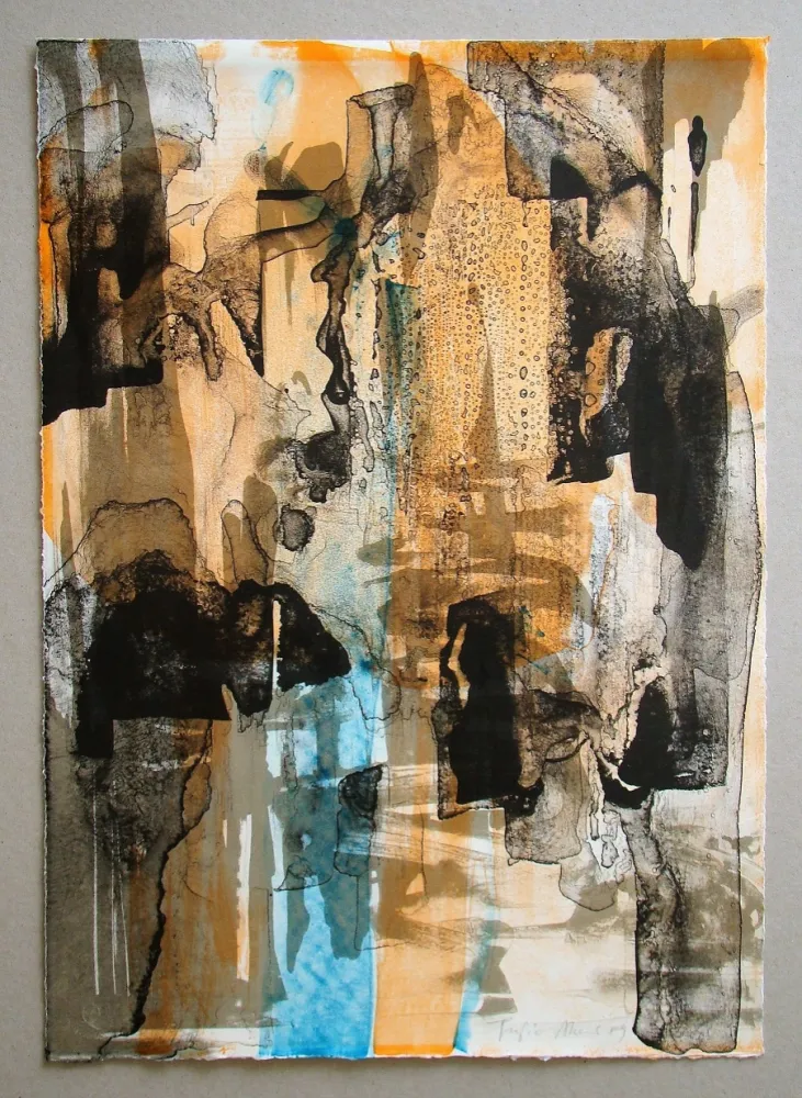 Litografía Akai - Die glückliche Woche: Donnerstag