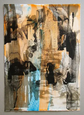 Litografía Akai - Die glückliche Woche: Donnerstag