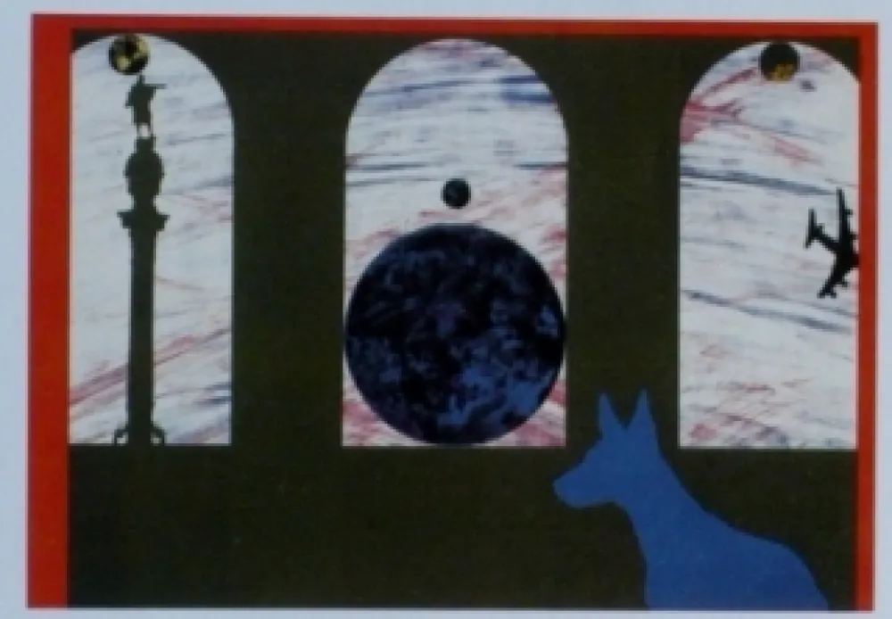 Litografía Al Bengston - BA 2