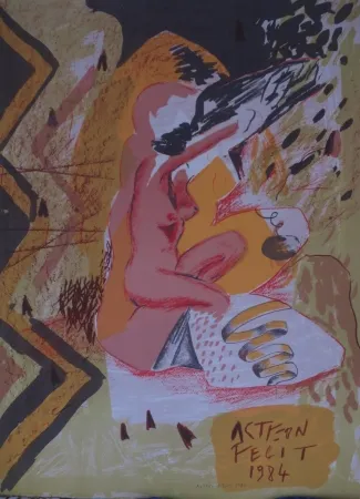 Litografía Alberola - Acteon fecit