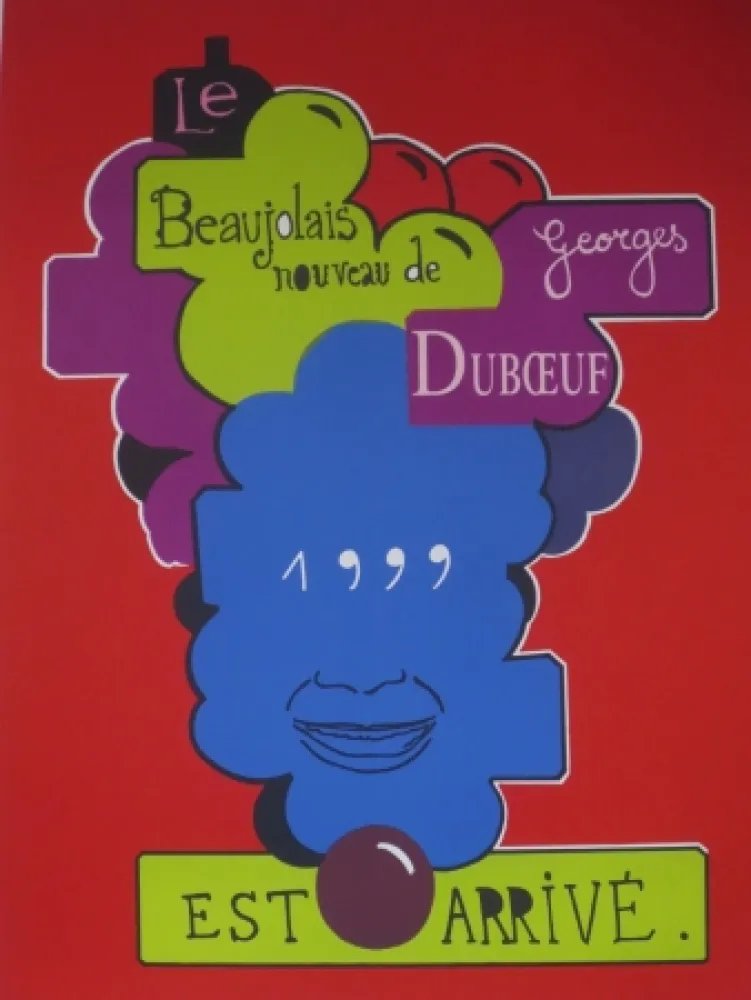 Litografía Alberola - Beaujolais