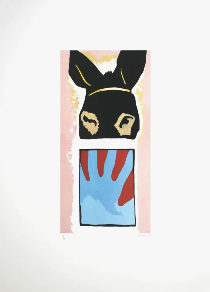 Litografía Alberola - L'Ane, 1995 - Hand-signed!