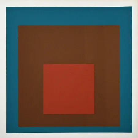 Serigrafía Albers - At Night, 1958