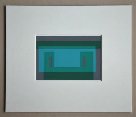 Serigrafía Albers - Chalk Green Façade