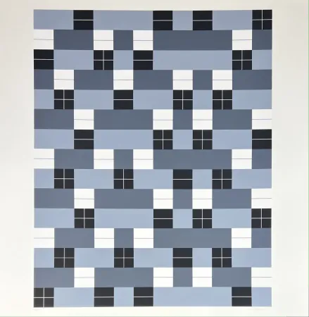 Serigrafía Albers - Double Weave