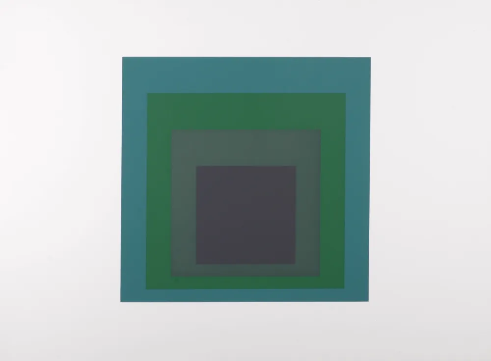 Serigrafía Albers - Formulation Articulation #A, 1972