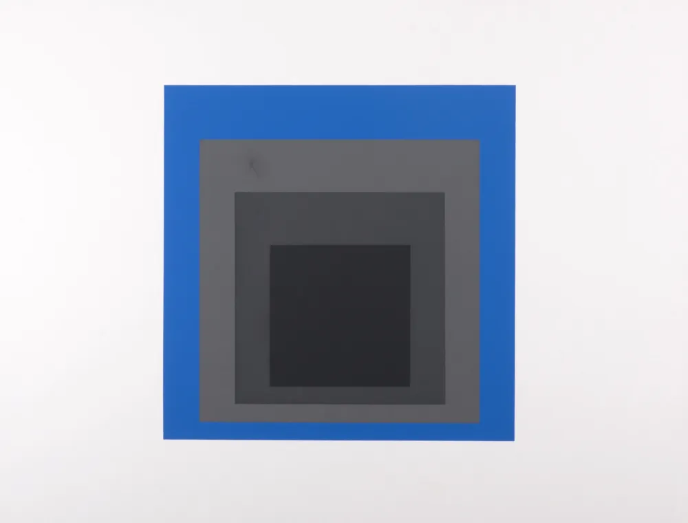 Serigrafía Albers - Formulation Articulation #E, 1972