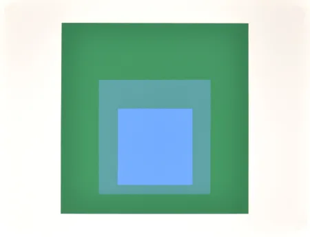 Serigrafía Albers - Formulation Articulation #I (Grand format), 1972