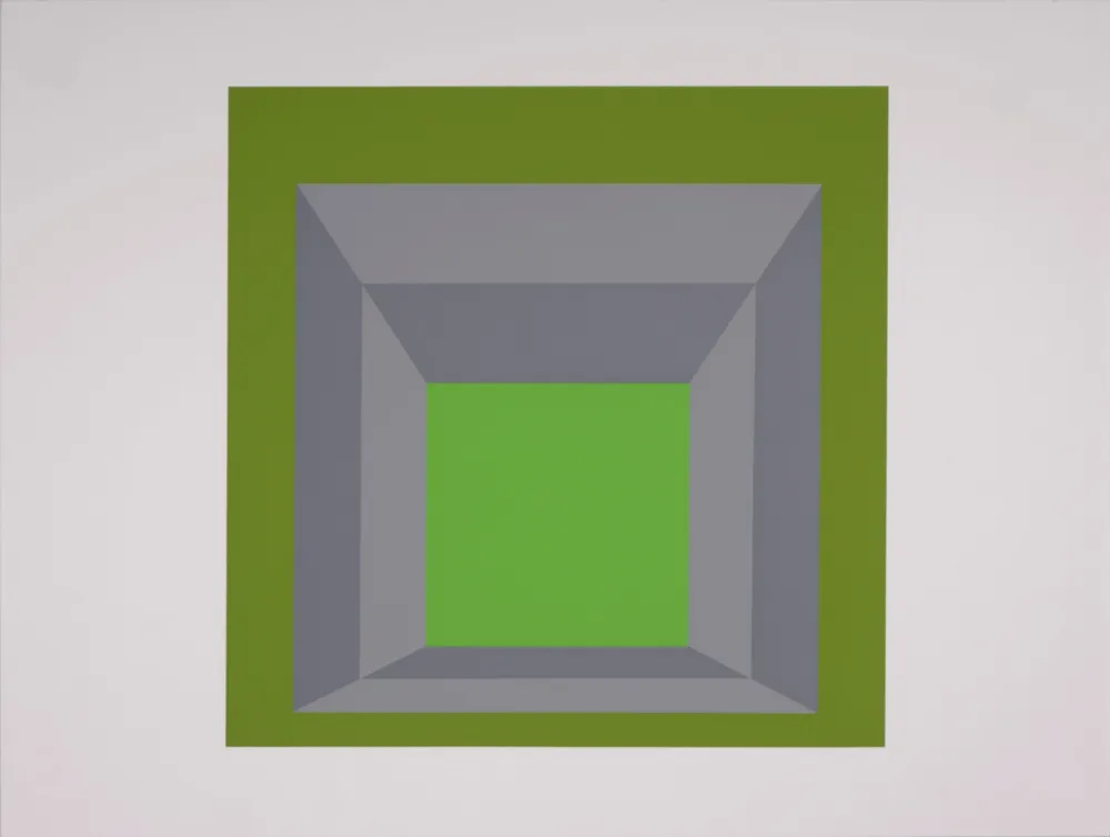 Serigrafía Albers - Formulation Articulation II (A), 1972