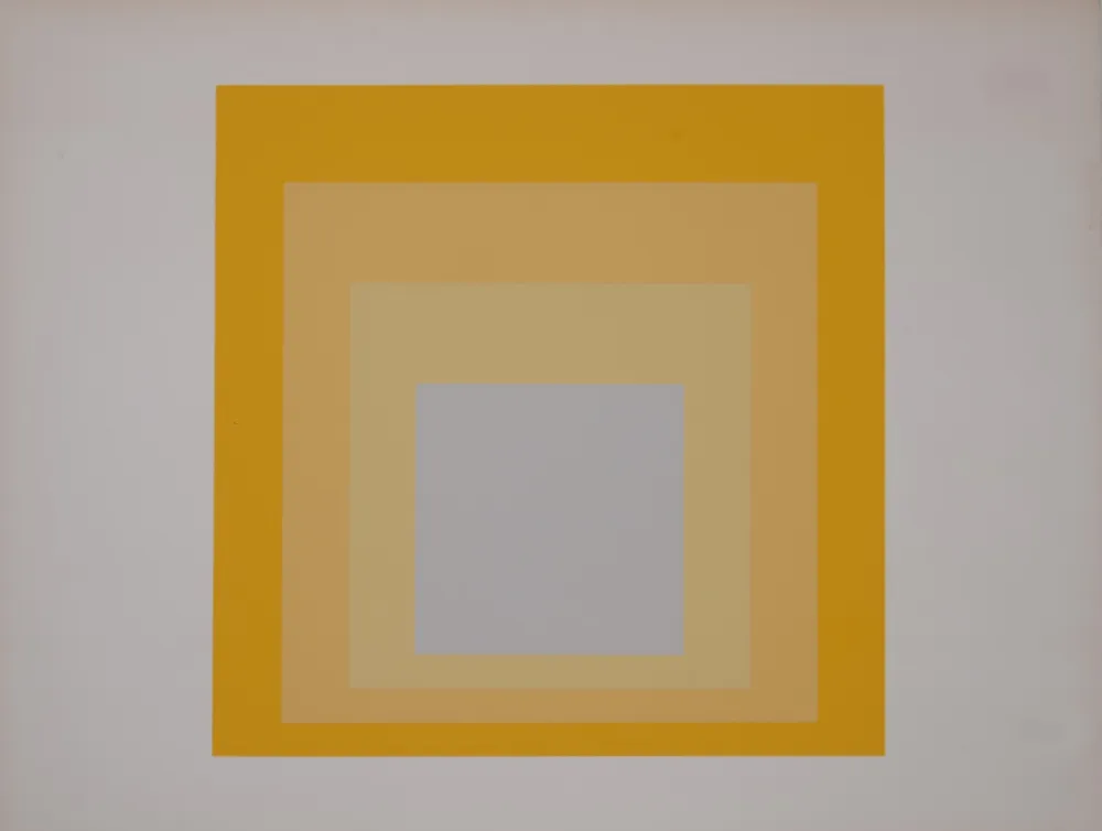Serigrafía Albers - Formulation Articulation II (D), 1972