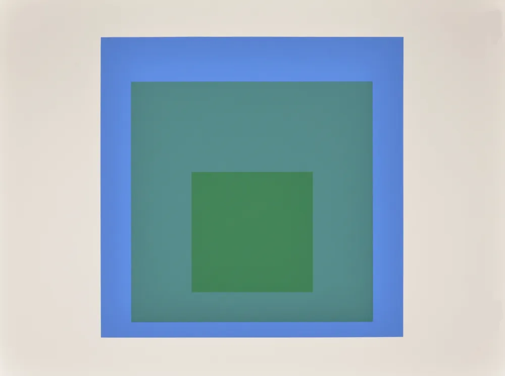 Serigrafía Albers - Formulation Articulation #L (Grand format), 1972