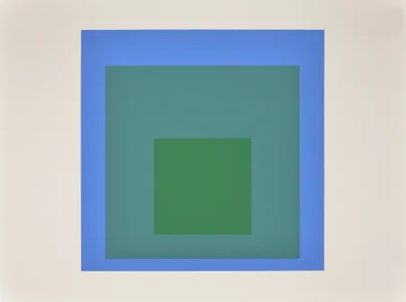 Serigrafía Albers - Formulation Articulation #L (Grand format), 1972