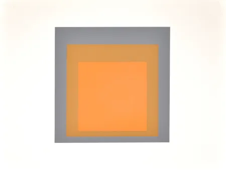 Serigrafía Albers - Formulation Articulation #N (Grand format), 1972
