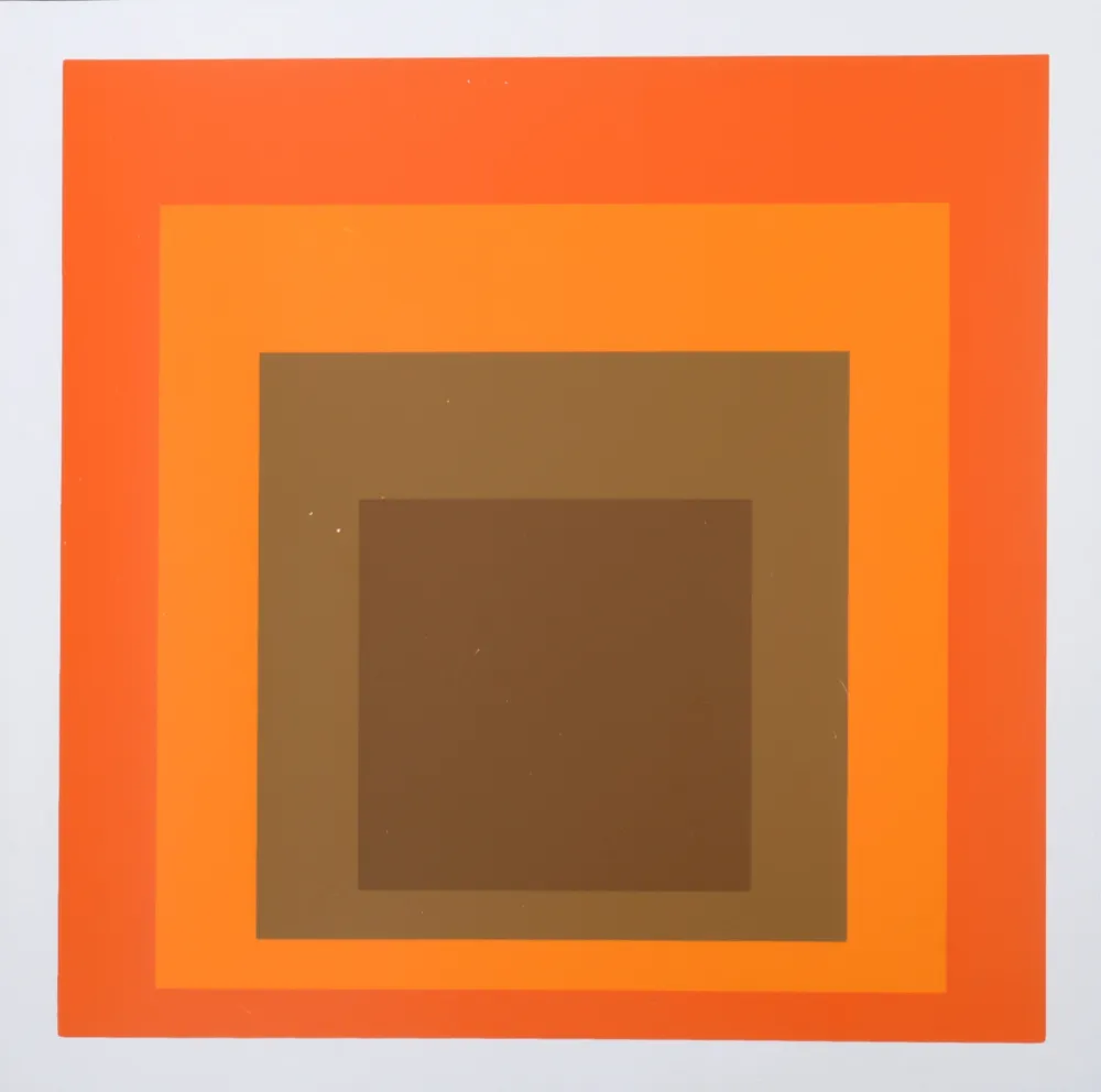 Serigrafía Albers - Homage to the Square #1