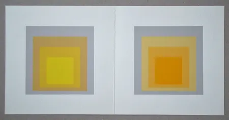 Serigrafía Albers - Homage to the Square