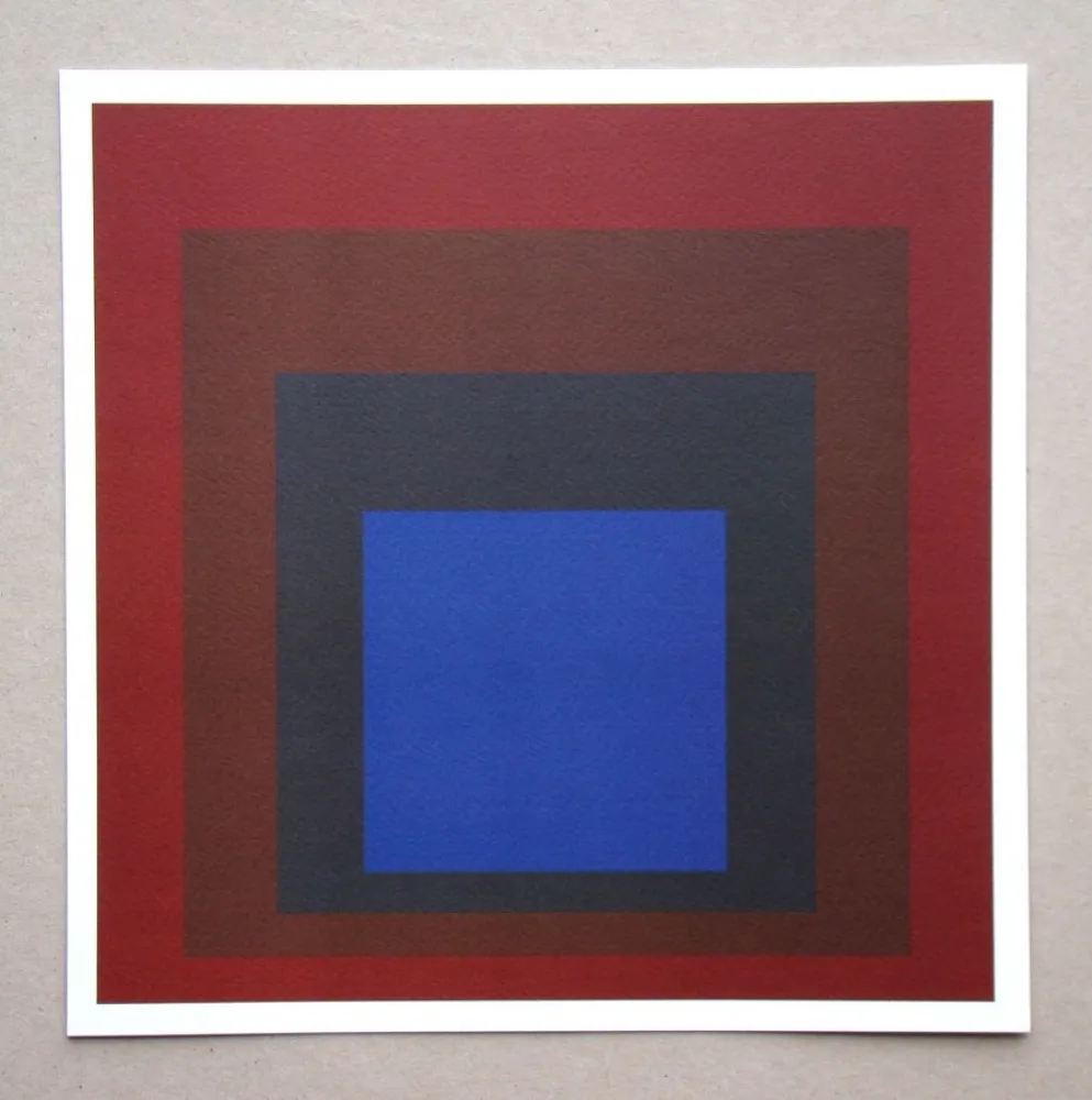 Serigrafía Albers - Homage to the Square
