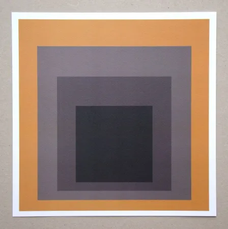 Serigrafía Albers - Homage to the Square