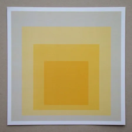 Serigrafía Albers - Homage to the Square