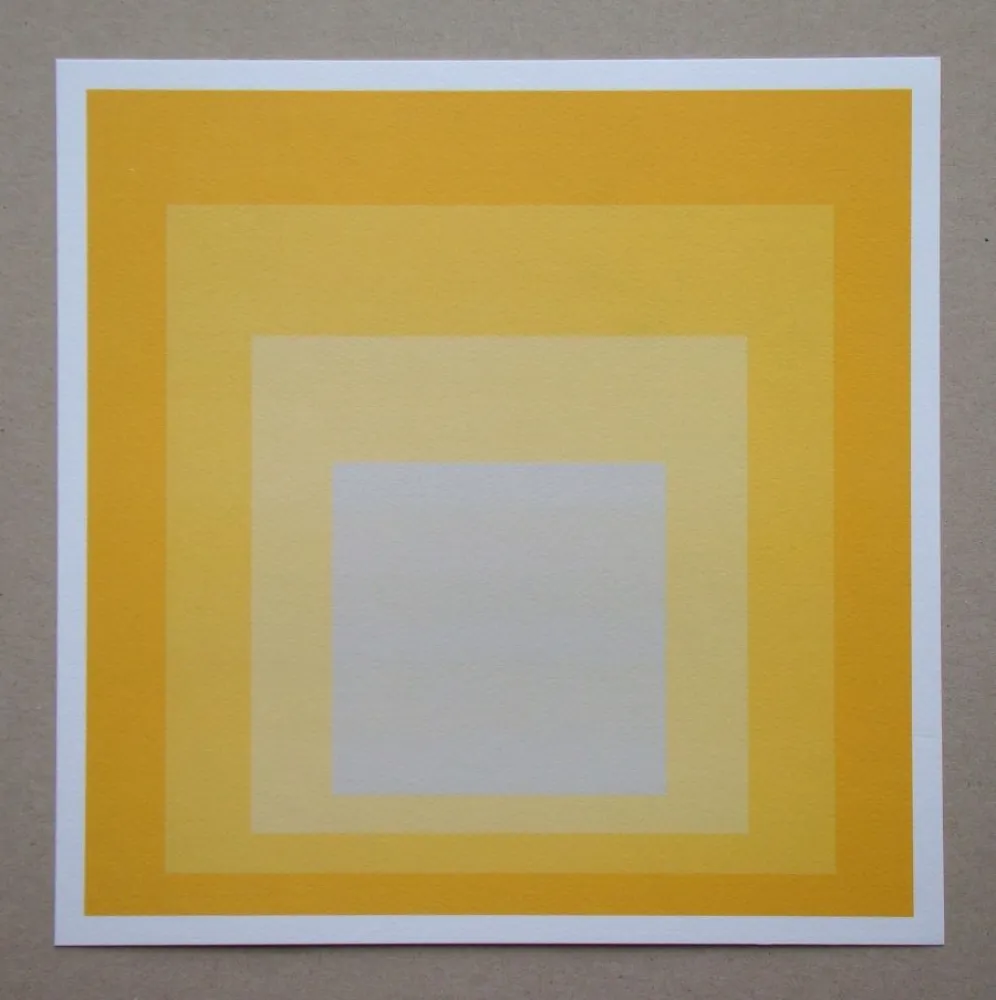 Serigrafía Albers - Homage to the Square
