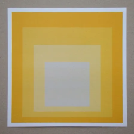 Serigrafía Albers - Homage to the Square