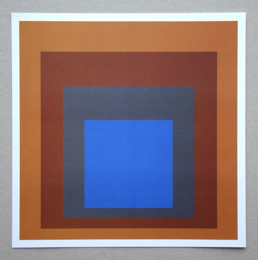 Serigrafía Albers - Homage to the Square