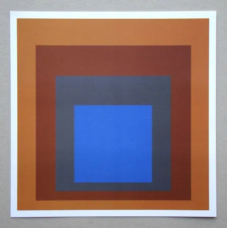 Serigrafía Albers - Homage to the Square