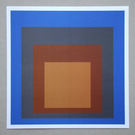Serigrafía Albers - Homage to the Square