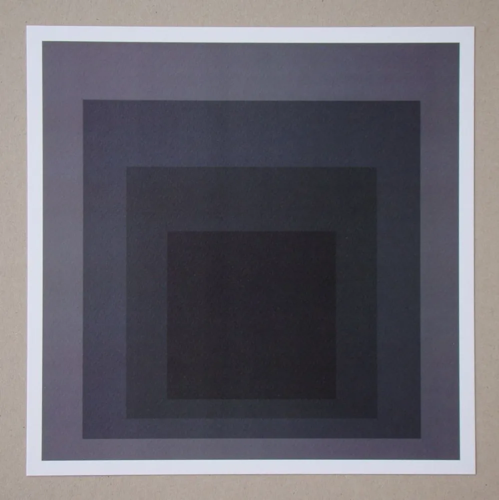 Serigrafía Albers - Homage to the Square
