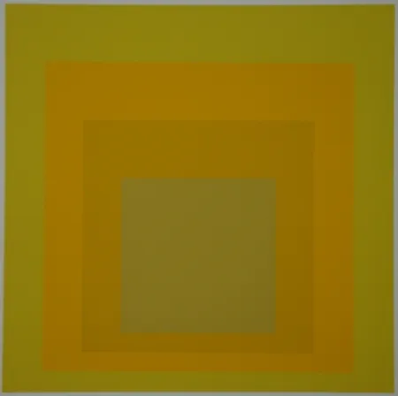 Serigrafía Albers - Homage to the Square
