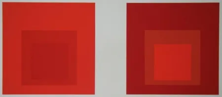 Serigrafía Albers - Homage to the Square