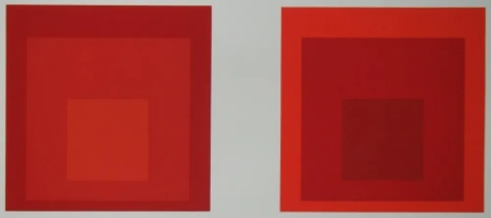Serigrafía Albers - Homage to the Square