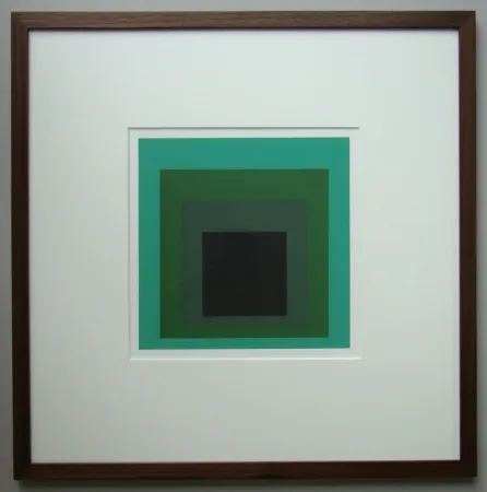 Serigrafía Albers - Homage to the Square